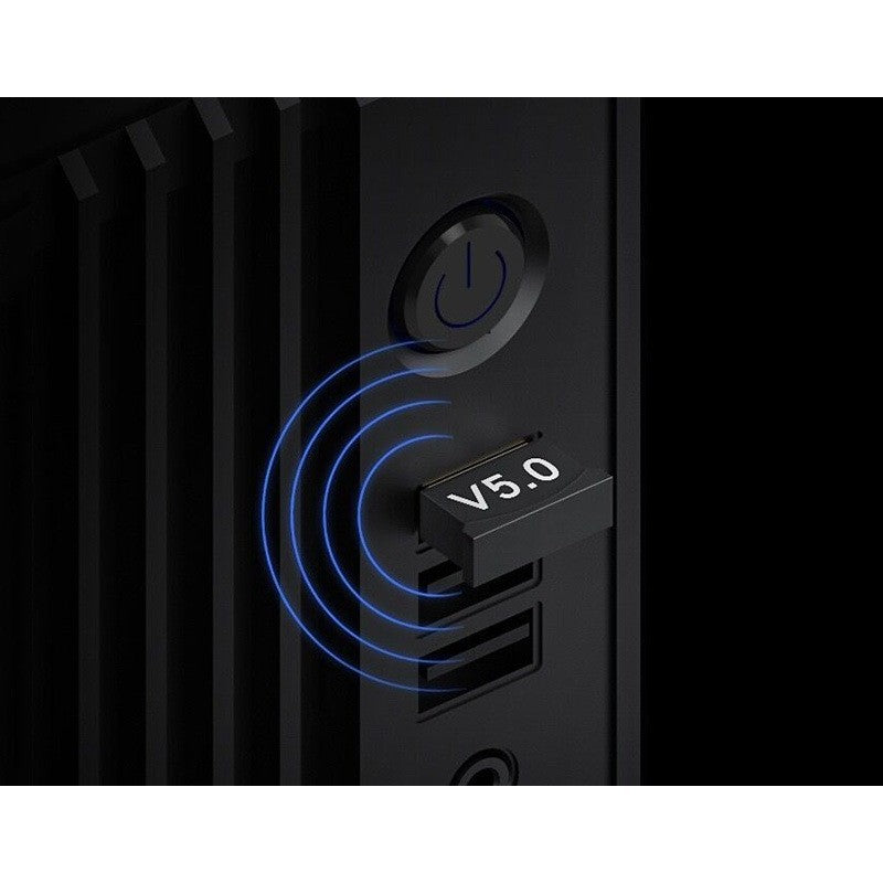 Adaptor Bluetooth, 5.0, Wireless, pentru PC/Laptop, Interfata USB, 20 mbps, Negru