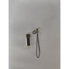 Adaptor micro USB (mama) to Type-C(tata) cu Agatatoare Breloc inclusa, Argintiu
