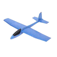 Avion Planor, din Polistiren, Lungime 85 cm , Jucarie Recreativa, Cascadorii, Albastru