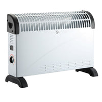 Convector Electric Clasic, 2000W, 3 Trepte de Putere, Termostat, 53x19.8x38 cm, Alb