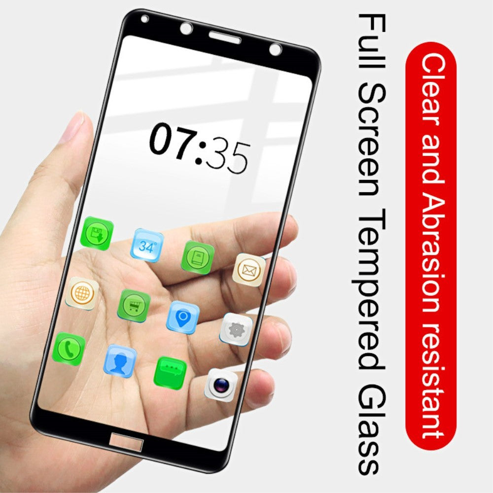 Folie Sticla® compatibila cu Xiaomi Redmi 7A 111D Negru