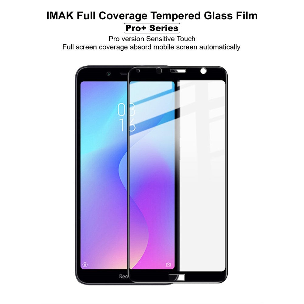 Folie Sticla® compatibila cu Xiaomi Redmi 7A 111D Negru