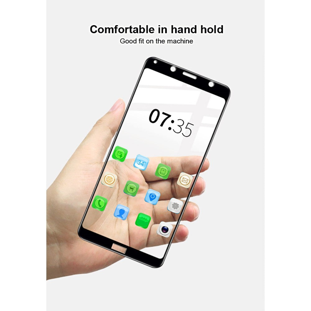 Folie Sticla® compatibila cu Xiaomi Redmi 7A 111D Negru