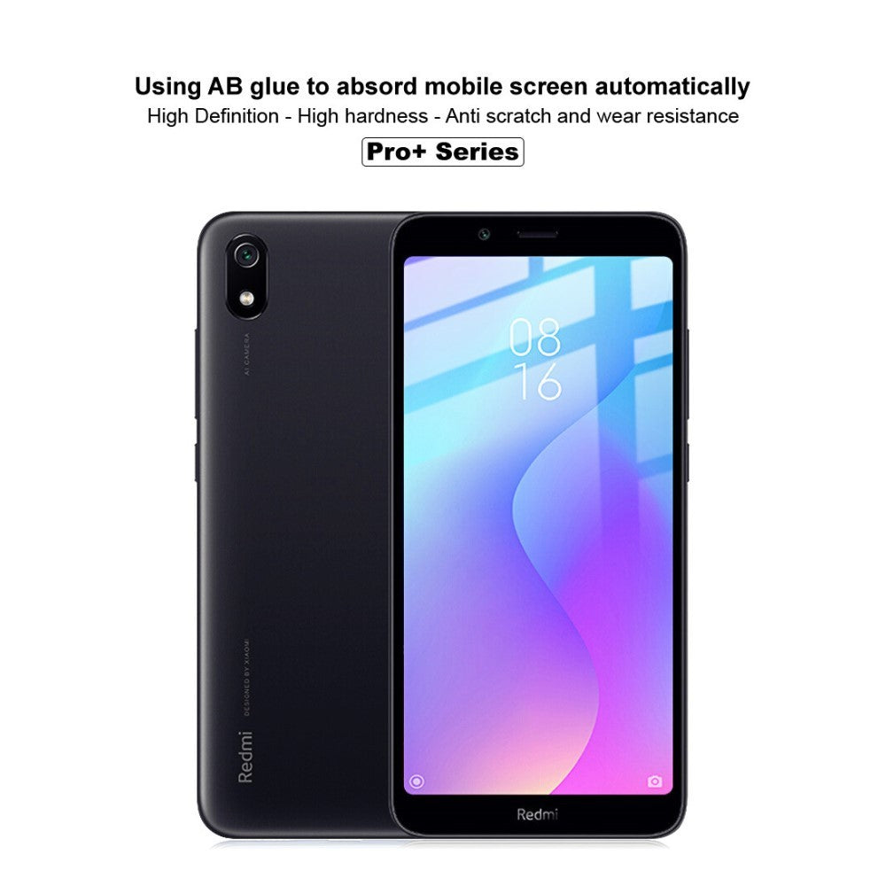 Folie Sticla® compatibila cu Xiaomi Redmi 7A 111D Negru