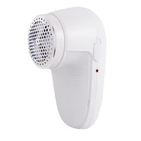 Aparat Scame si Par Haine, Electric, USB inclus, Periuta Curatare, pentru Diferite Tesaturi, 13 x 6.8 x 5.8 cm, Alb