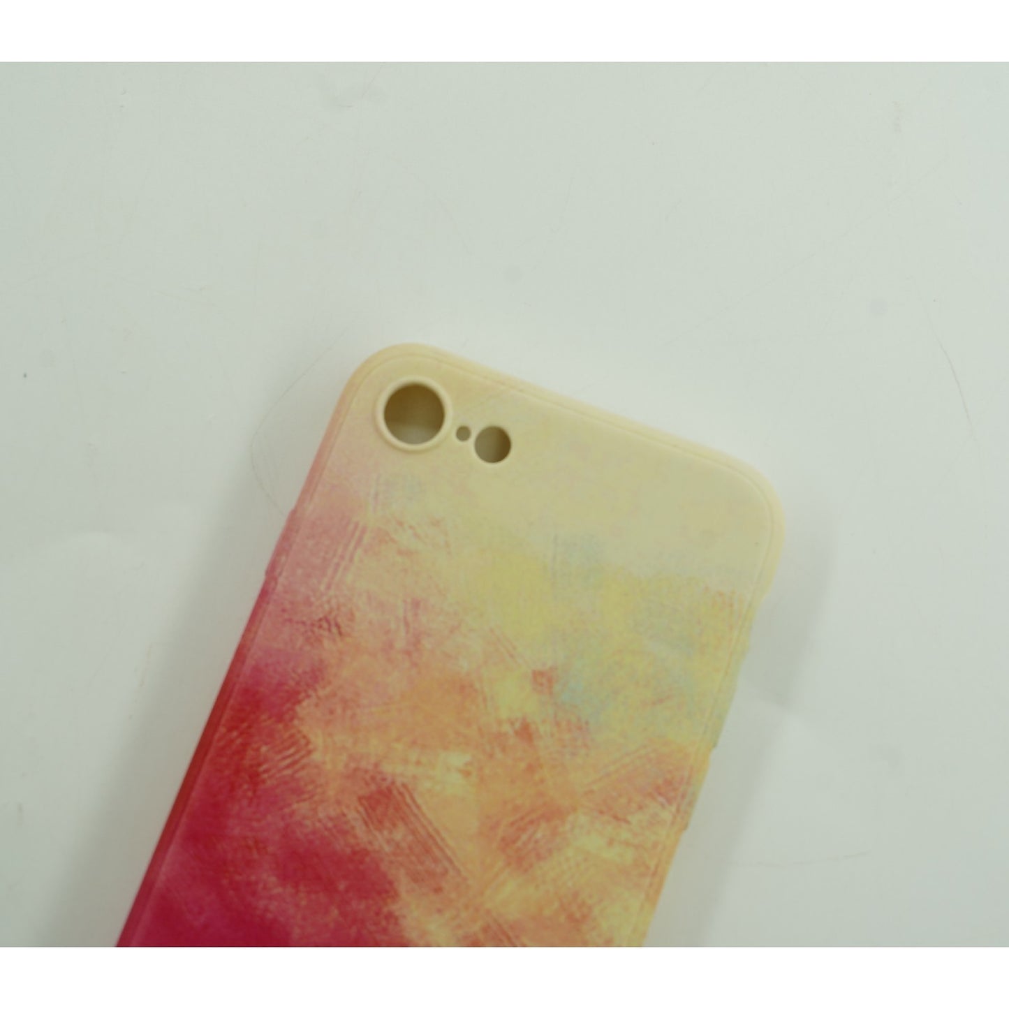 Husa protectie compatibila cu Apple iPhone XR Tpu Ombre, Roz/Galben
