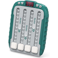 Jucarie Interactiva, Joc Rhythm, +3 Ani, din ABS, 6 Niveluri, 15 x 3 x 11 cm, Functie Muzicala, Verde