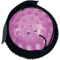 Jucarie Interactiva, Minge Saltareata Crystal Ball, cu Banda Elastica, 6 cm, +7 Ani, din Plastic, Roz