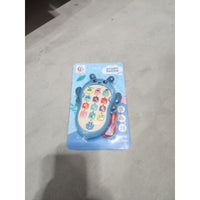 Jucarie Interactiva, Telefon Inteligent, Model Albinuta, Functii Educative, Muzicale si Voce, 4-6 ani, 19 x 11.5 cm, din Plastic, Albastru