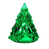 Lampa de Veghe, Model IceBerg, Lumina Rece, cu Baterii, Verde, 6.5x8 cm