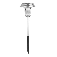 Lampa solara tip torta, anti-insecte, tantari, UV, LED, 1.2V, IP65, 1 LED, material ABS, 48 x 14 cm, gri