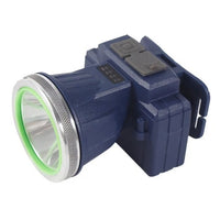 Lanterna LED de Montat pe Cap, cu Raza Lunga de Zoom, Reincarcabila USB, Far Telescopic, Rezistent la Apa, Reglabil, pentru Pescuit in Aer Liber, Camping, Lumina Puternica, Lanterna, 8.6x7.5x6.5cm, Albastru