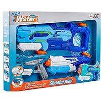 Set 3x Pistol cu Apa pentru Copii, 6ani+, Albastru, 1x 1000 ML +  2x 300 ML