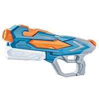 Pistol cu Apa pentru Copii, Rezervor, Pentru Piscina/Plaja, 6ani+, Albastru, 4 duze, 900ML