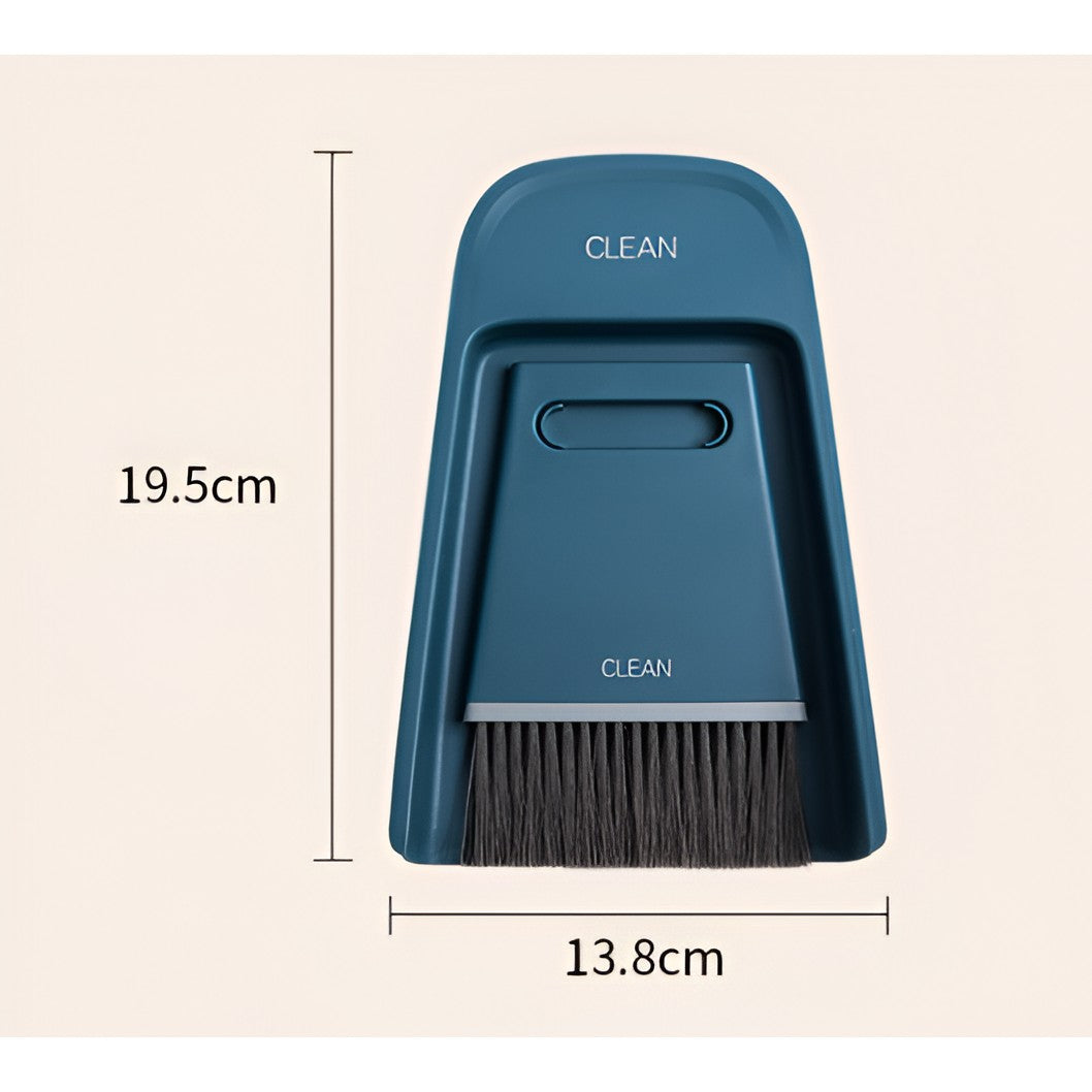 Set Mini Matura si Faras, Uz Casnic, Doua Perii, pentru Birou, Bucatarie, Casa, 19.5x13.8x3.6 cm, Albastru