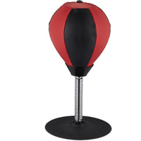 Jucarie Interactiva, Model Sfera de Box cu Suport de Masa, Manusi Incluse, Inaltime Reglabila, +3 Ani, 10.5 x 20 x 23.5 cm, Rosu/ Negru