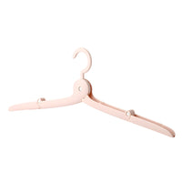 Umeras Pliabil de Calatorie, Mini Cuier Portabil pentru Haine, Suport de Uscare, 14x7x1.4cm, Roz